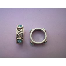 Nickel Antiqued 6mm x 17mm